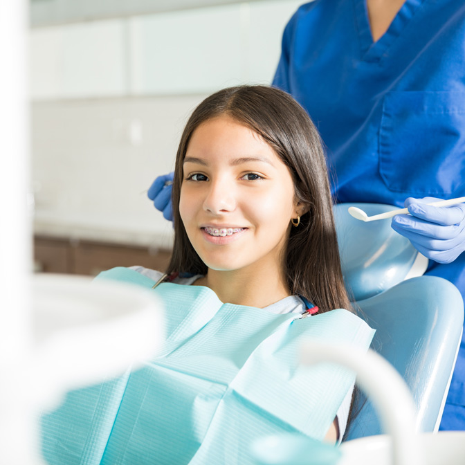 Orthodontic treatment for teens